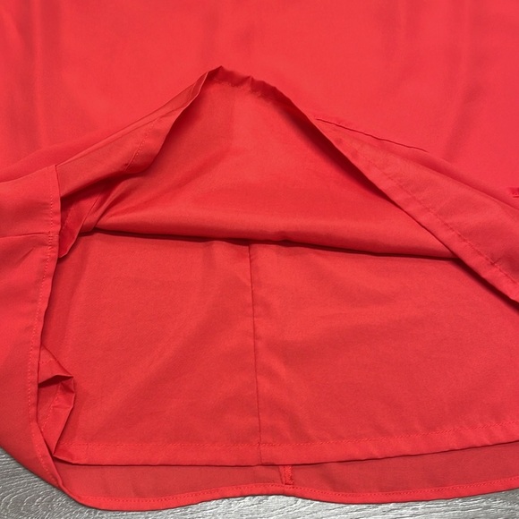 Worthington Red Sleeveless Sheath Dress 14 - Picture 13 of 15